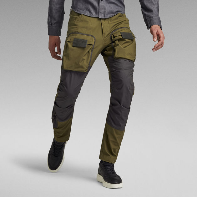 3D Straight Tapered Cargo Pants