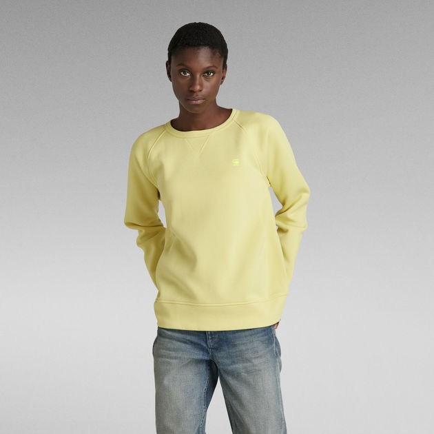 Premium Core 2.0 Sweater Yellow G STAR ZA