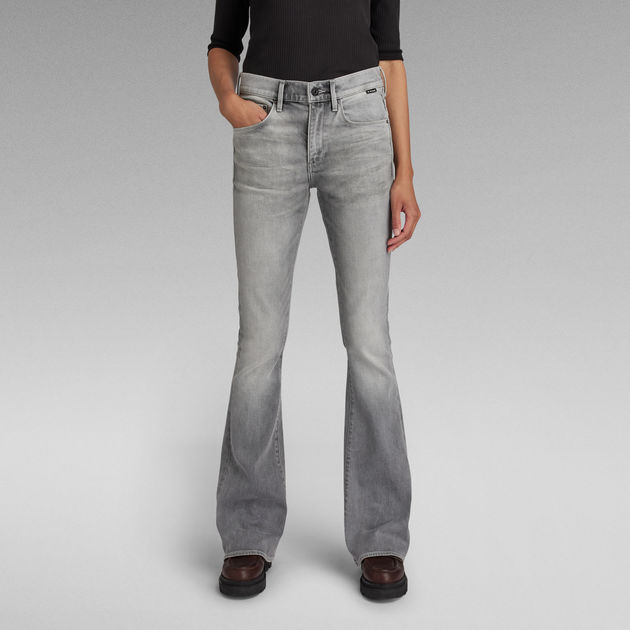 3301 Flare Jeans | Grey | G-STAR® US 3301 Flare Jeans | Grey | G-STAR® US