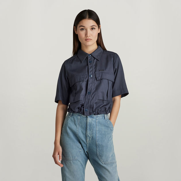 G star short hot sale sleeve shirt