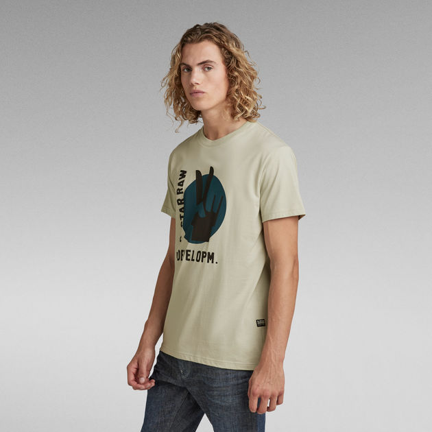 g star raw graphic tees