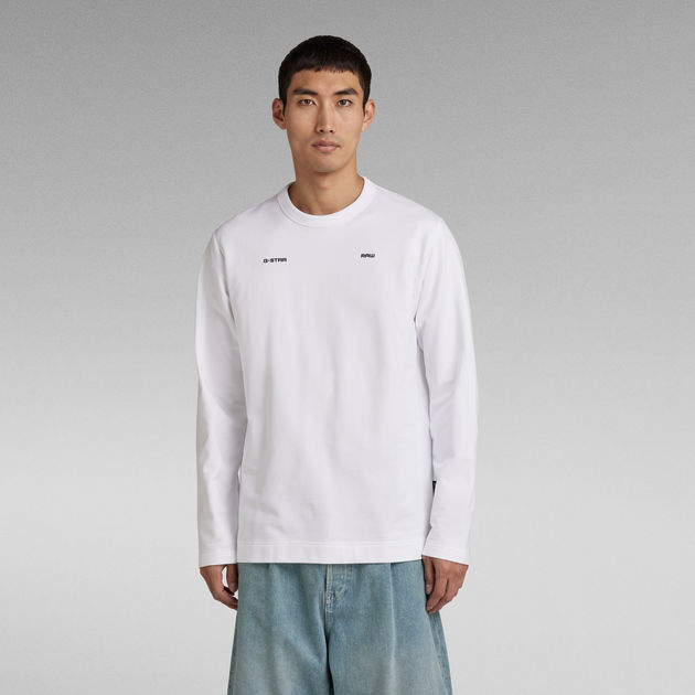 送料込★G-Star★Tweeter R T Tシャツ G-STAR RAW tシャツ MOTION HALF ZIP TWEETER/グラフィック