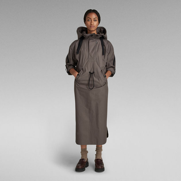 Anorak Dress Grey G STAR KR