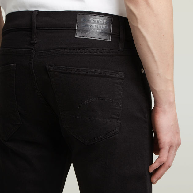 Oom of meneer Vrijstelling krab 3301 Slim Jeans | Black | G-Star RAW®