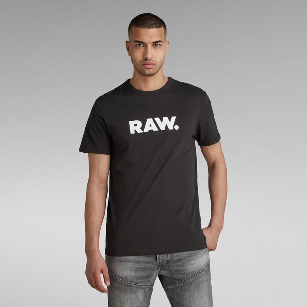 G-STAR RAW Graphic Logo 4 Camiseta para Hombre