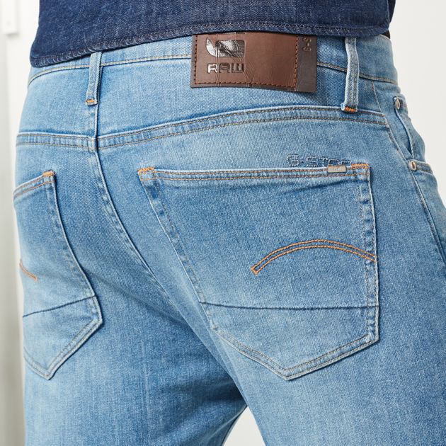 vaardigheid Op en neer gaan Namens 3301 Slim Jeans | Medium blue | G-Star RAW®