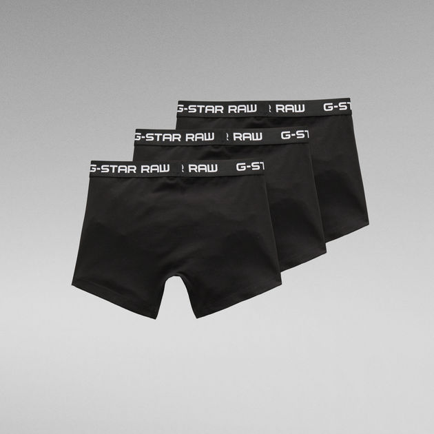 G-STAR RAW Men's Classic Trunk Boxer Shorts Pack of 3 