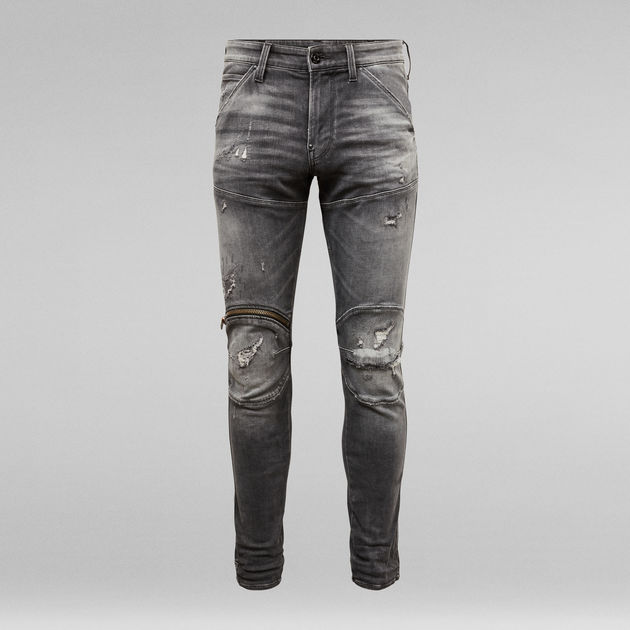 5620 3D Knee Skinny Originals Jeans | Grey | G-Star RAW®