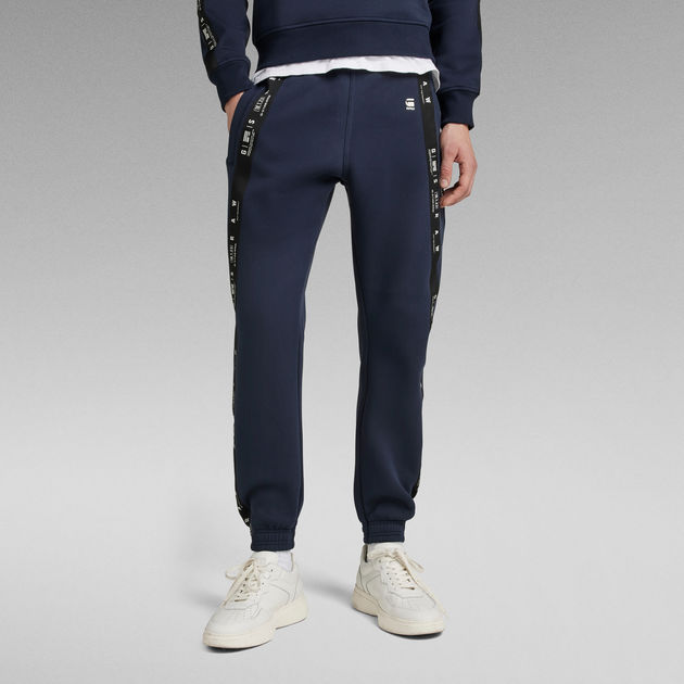 Sport A Tape Sweat Pants Dark blue G STAR US