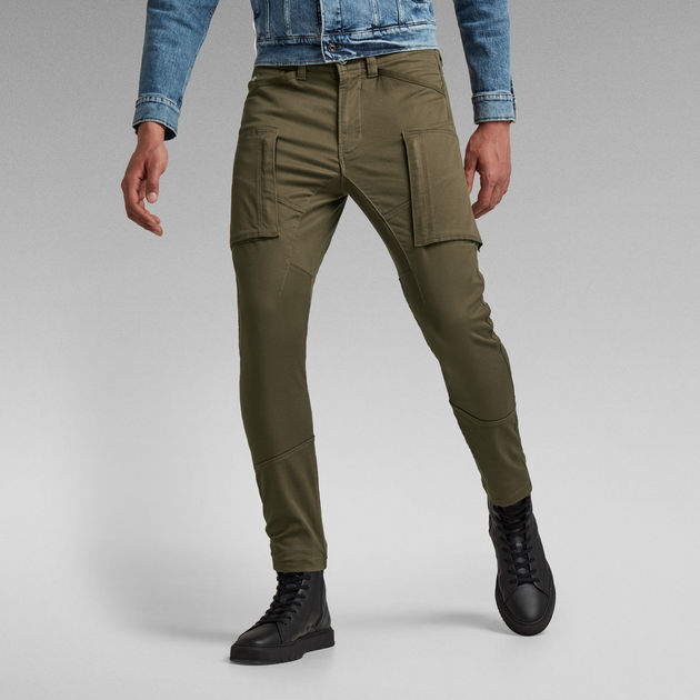 grey cargo trousers