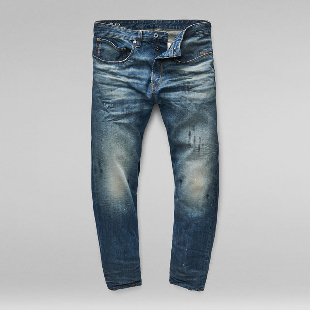 5650 3D Relaxed Tapered Jeans | ミディアムブルー | G-Star RAW® JP