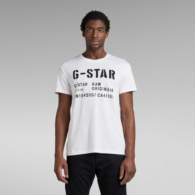 Mens Tshirt G-star Raw Shirt Originals RAW T-Shirt Pack Multi