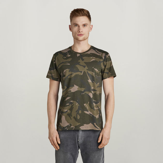 Camo T Shirt Multi color G STAR US