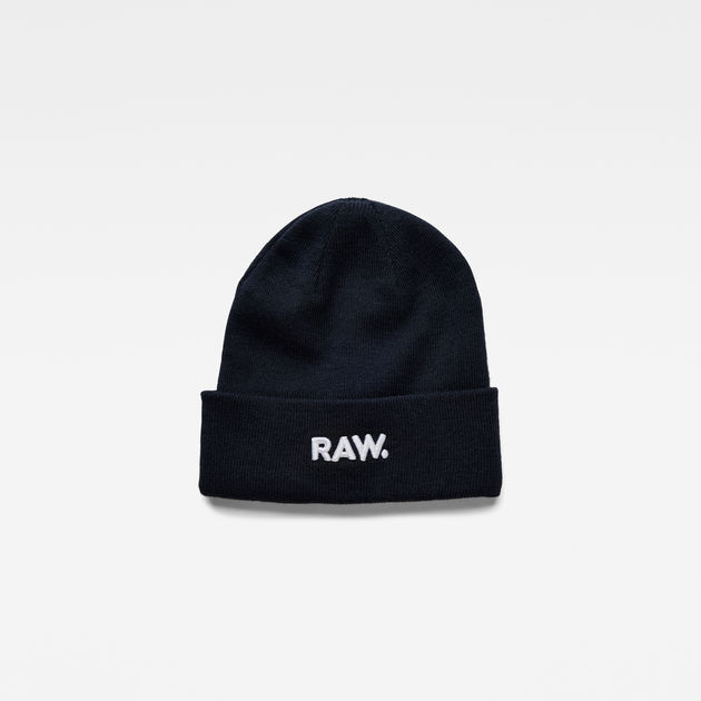 Effo Raw Long Beanie | Dark blue | G-STAR® US