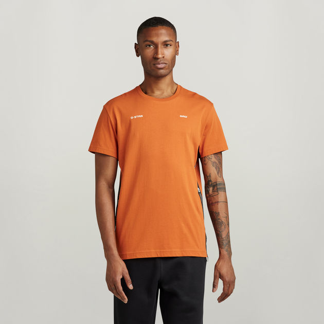 Logo Tape T-Shirt | Orange | G-Star RAW® US