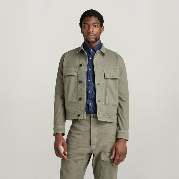 Utility Flap Pocket Jacket | Green | G-Star RAW® US