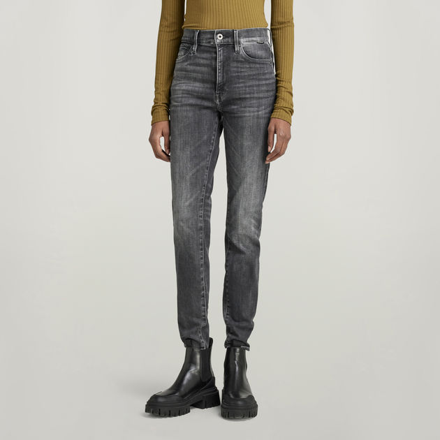 G Star Shape Skinny Jeans Grey G STAR CA
