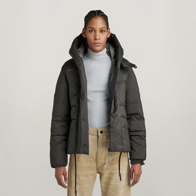 Short padded parka hot sale
