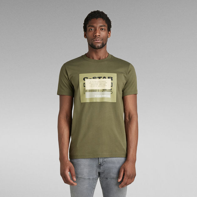 Covered Originals T-Shirt Green G-STAR® ZA