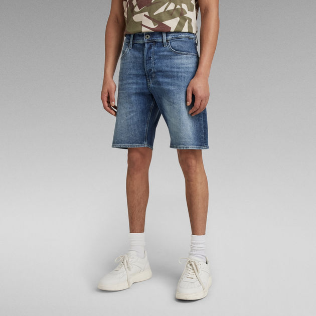G star raw denim shorts store