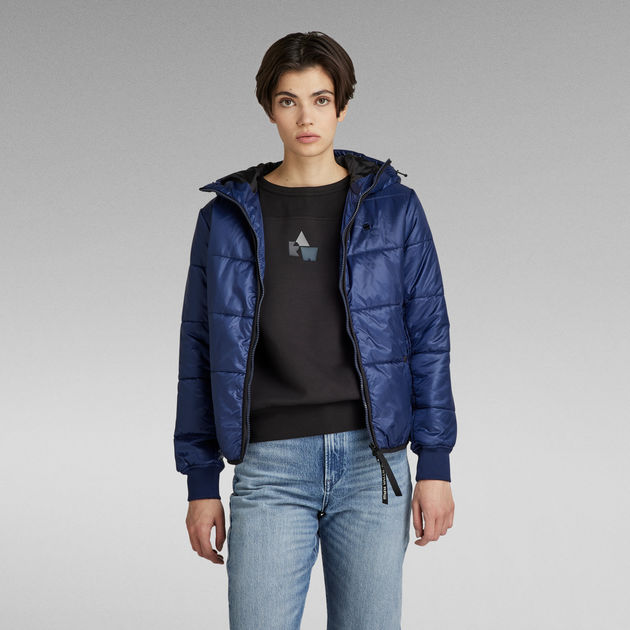 Short Padded Jacket | Dark blue | G-STAR® TW