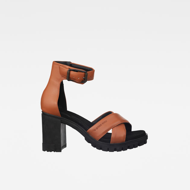 Kylin Leather Sandals | Orange | G-STAR® US