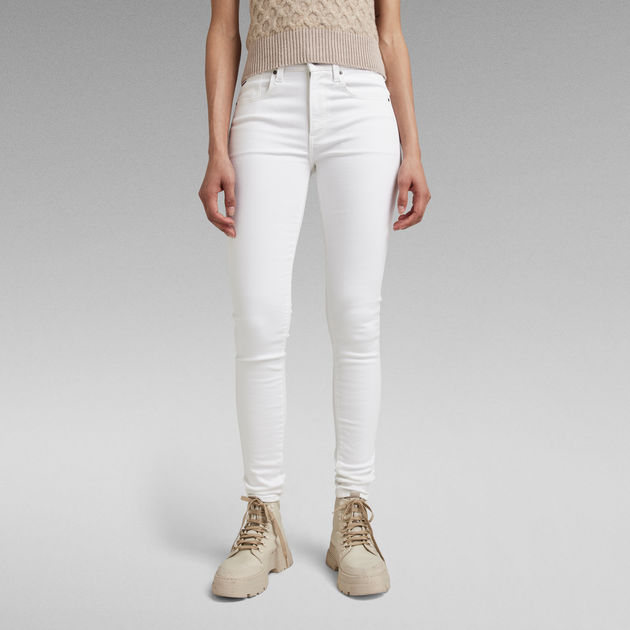 Daarbij Smeltend Tropisch Lhana Skinny Jeans | White | G-Star RAW®