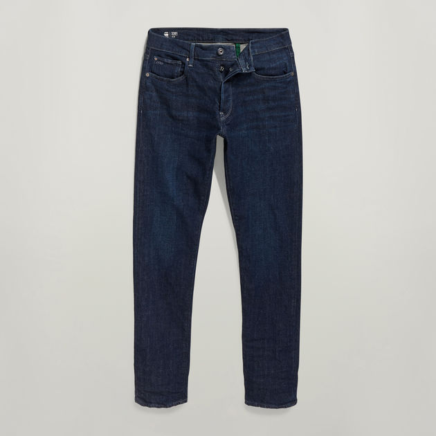 g star raw dark blue jeans