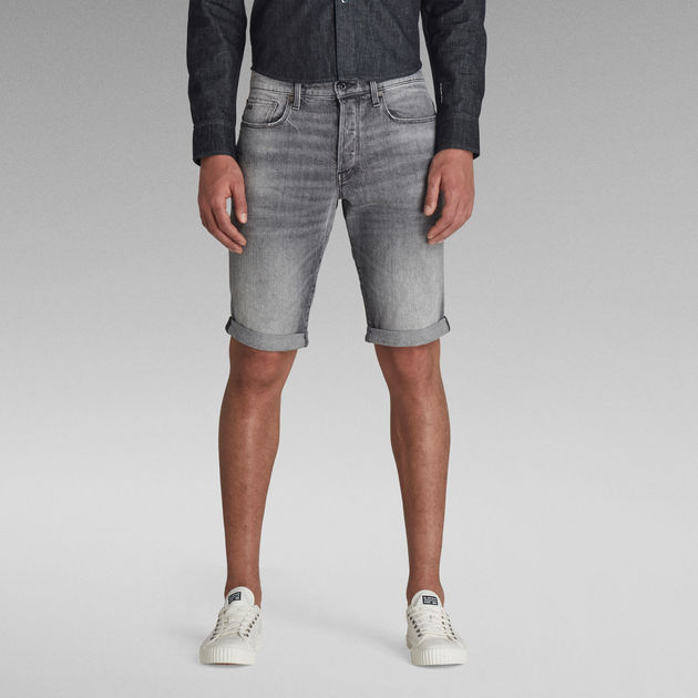 3301 Denim Shorts | Grey | G-Star RAW®