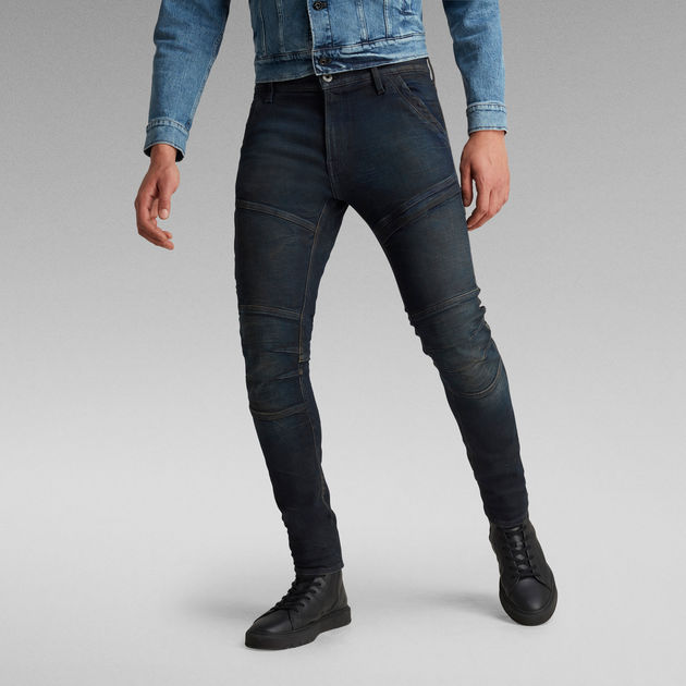 Rackam 3D Skinny Jeans | Dark blue | G-STAR® US