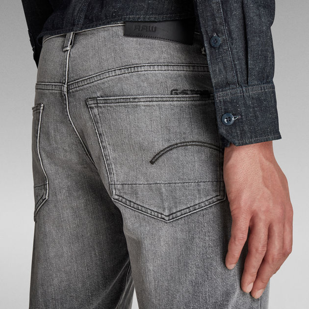 Transparant Typisch heel fijn 3301 Denim Shorts | Grey | G-Star RAW®