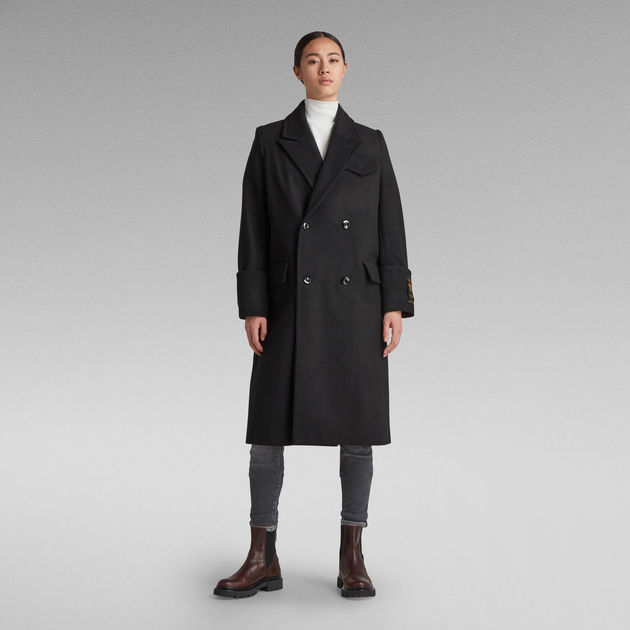 Long Wool Coat | ブラック | G-STAR® JP