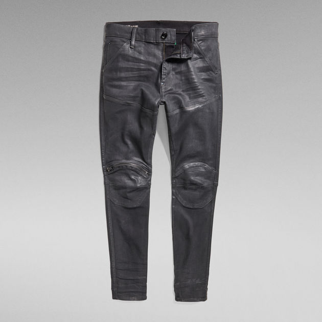 5620 3D Zip Knee Skinny Jeans | グレー | G-Star RAW®