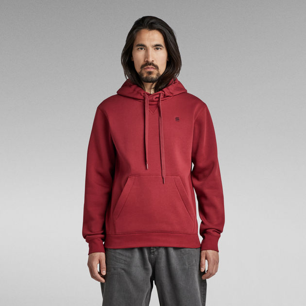 Red g star hoodie on sale