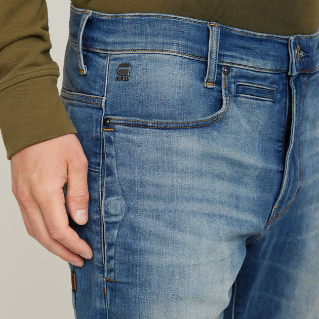 D-Staq 3D Slim Jeans | Medium blue | G-Star RAW®