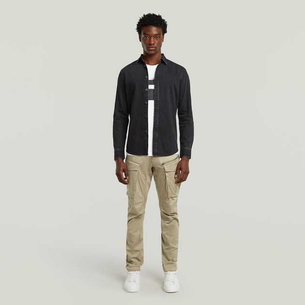 Rovic Zip 3D Regular Tapered Pant