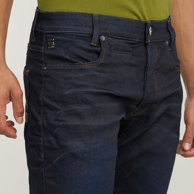 Evaluatie Traditioneel wagon D-Staq 5-Pocket Slim Jeans | Donkerblauw | G-Star RAW®