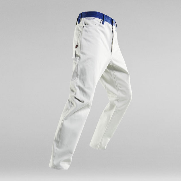 E Eggrip 3D Relaxed Jeans | White | G-Star RAW® AU