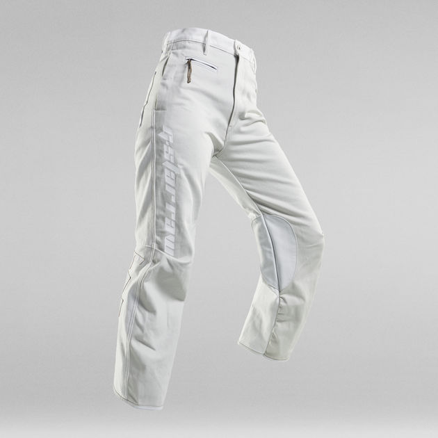 Lynton Star Jean in White Lynton Star Jean in White