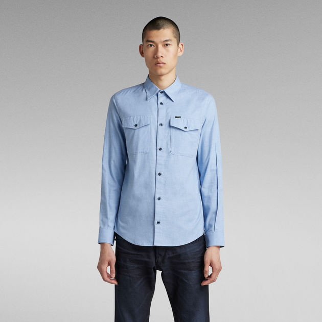 Marine Slim Shirt Multi color G Star RAW SG