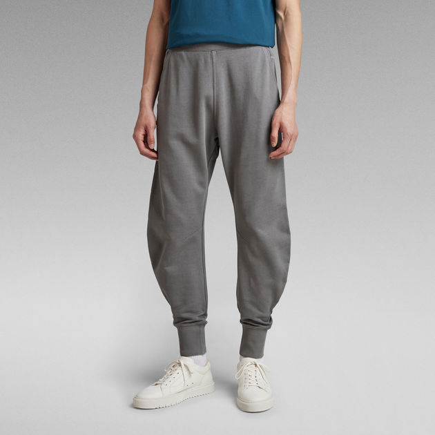 Garment Dyed Oversized Sweatpants, Grey