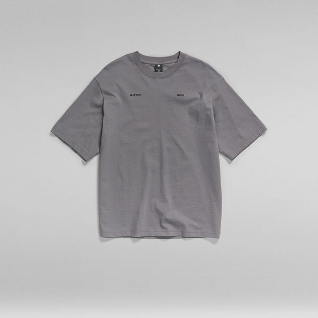 Unisex Boxy Base T-Shirt | Grey | G-STAR® CA