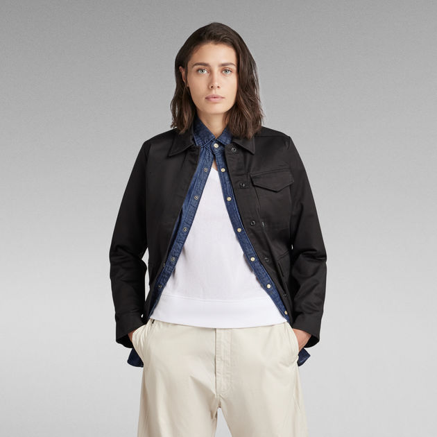 Rovic Field Overshirt Black G-STAR® LT