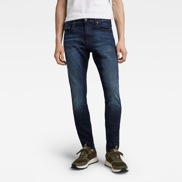 G-Star RAW Denim Revend Skinny Jeans Voor in het Blauw voor heren Heren Kleding voor voor Jeans voor Skinny jeans 