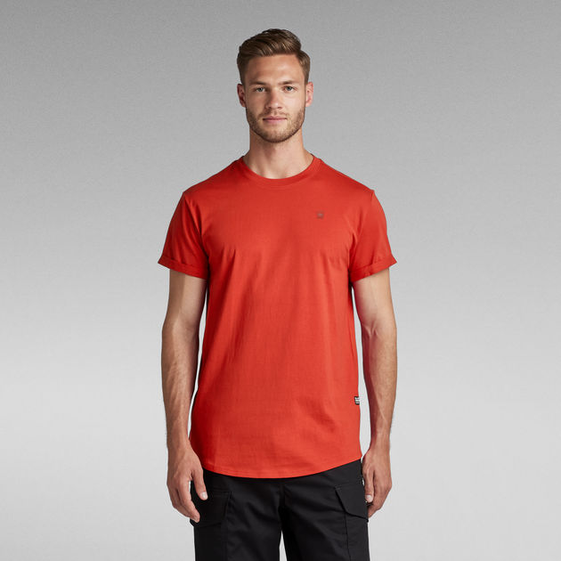 送料込★G-Star★Lash Ribbed Tシャツ Lash T-Shirt | Red | G-STAR® US