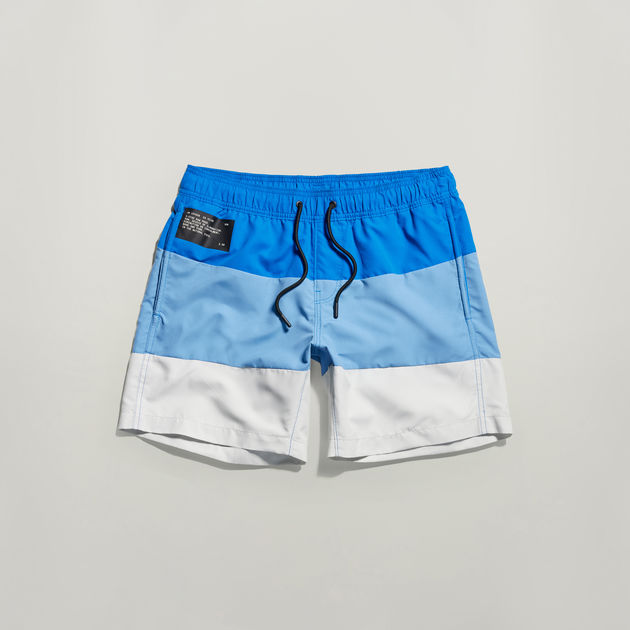 Dirik Color Block Swim Shorts Dark blue G STAR TH