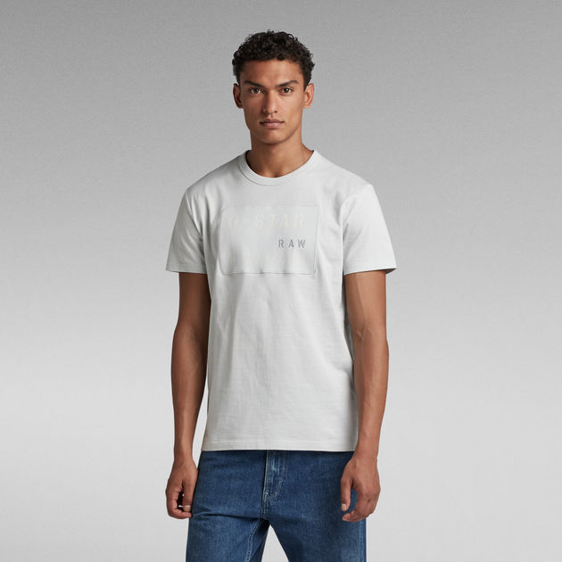 Applique Multi Technique T-Shirt | Grey | G-Star
