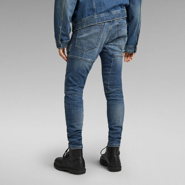G-Star RAW Denim Straight Jeans D06763-c051-c606 in het Blauw voor heren Heren Kleding voor voor Jeans voor Skinny jeans 