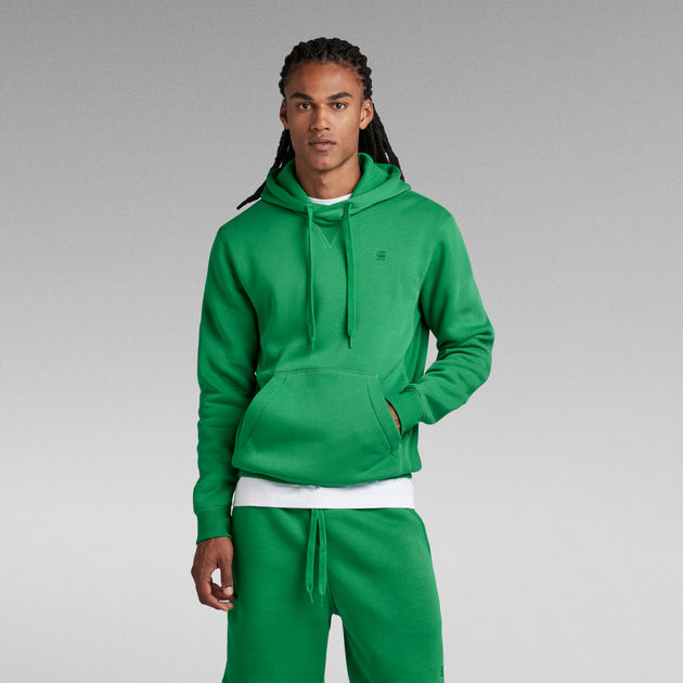 Premium Core Hooded Sweater | Green | G-Star RAW® TW