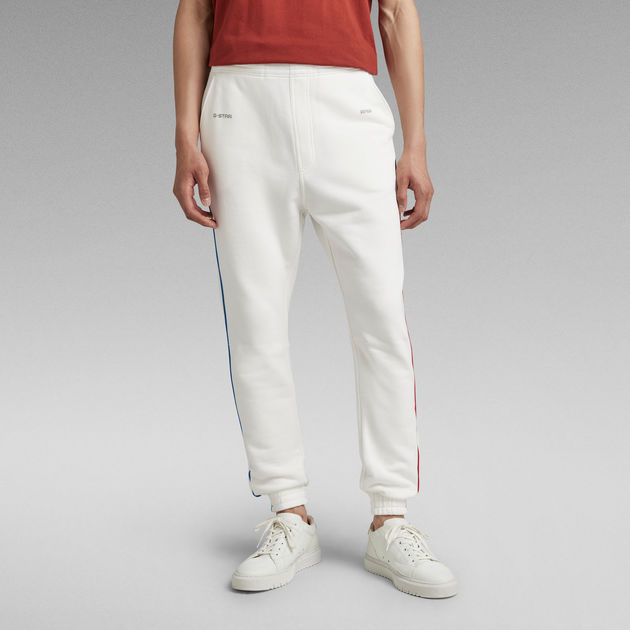Track Sweat Pants | White | G-STAR® US